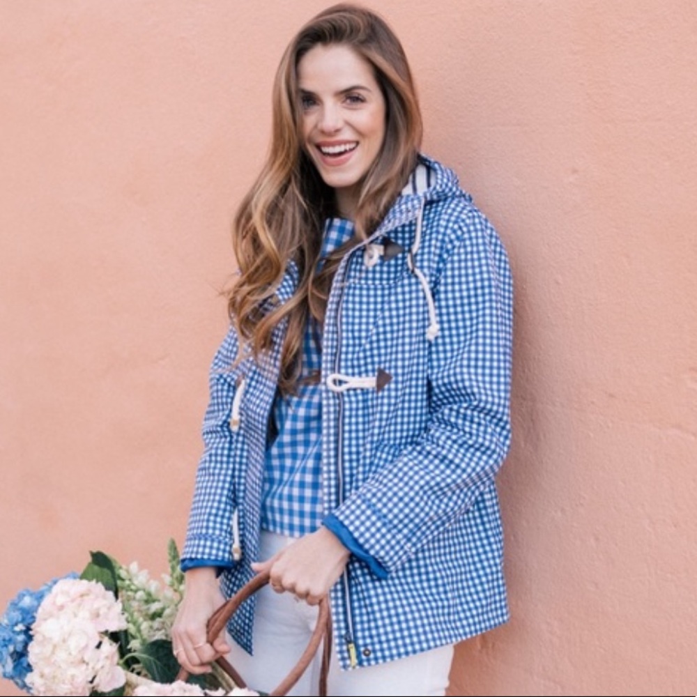 Boden Jacket NWT gingham